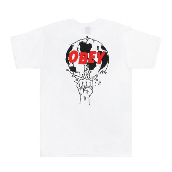 (163081384)SMASH IT UP TEE-WHT