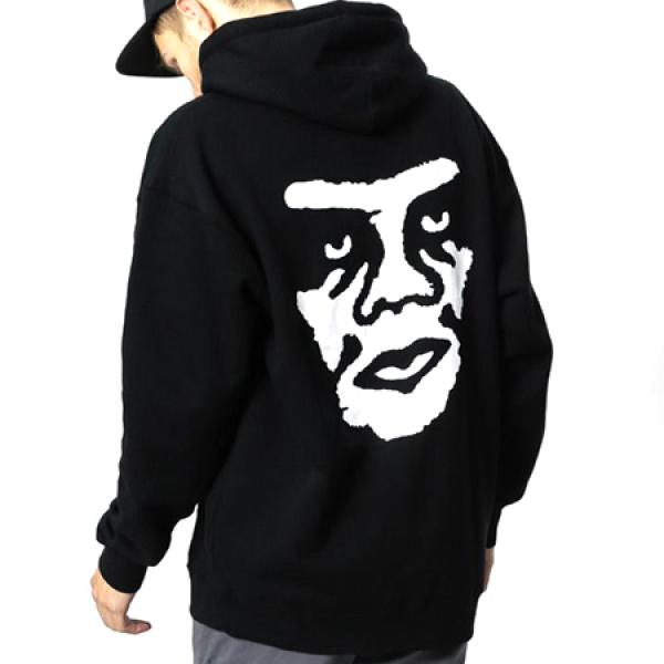 (111751247)THE CREEPER ZIP HOOD-BLK