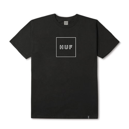 BOX LOGO PUFF TEE-BLK