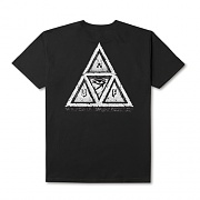 SUMRA TRIPLE TRIANGLE TEE-BLK