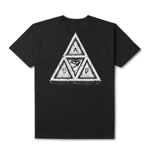 SUMRA TRIPLE TRIANGLE TEE-BLK