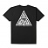 SUMRA TRIPLE TRIANGLE TEE-BLK