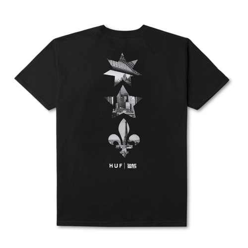 HUF X SAMMY WINTER TEE-BLK