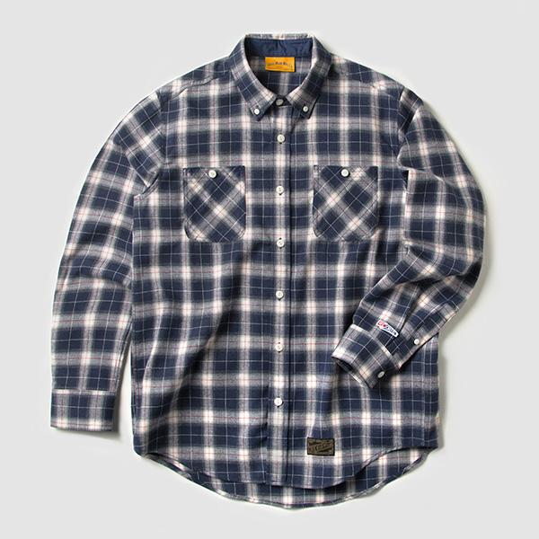 CHECK SHIRTS (NAVY)_CMOEPLS31MN1