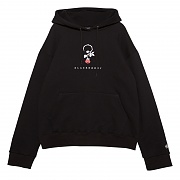QUESTION ROSE HOODIE BLACK