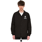 BACK SIDE LETTERING COACH JACKET