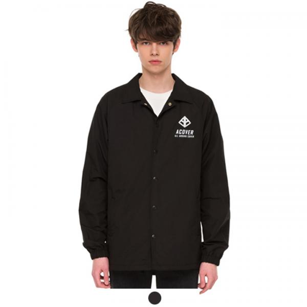 BACK SIDE LETTERING COACH JACKET