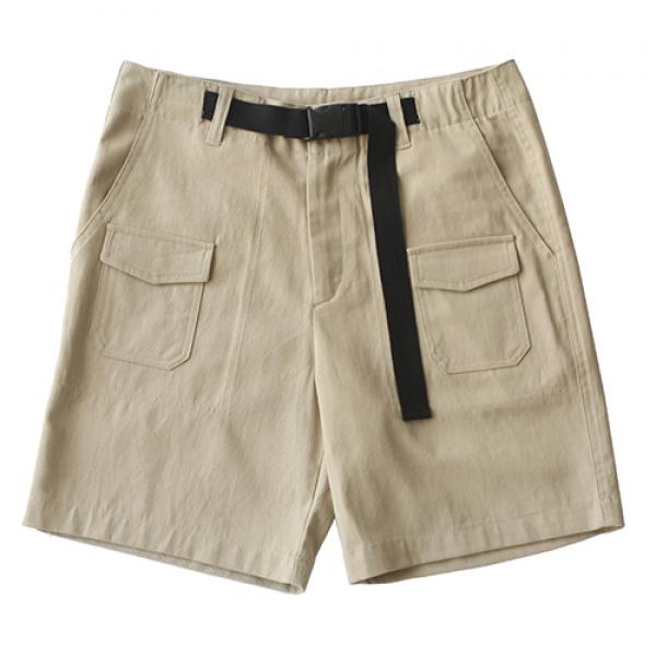 Slim Patigue Half Pants_Beige