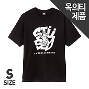 STUSSY ENT. TEE-BLK