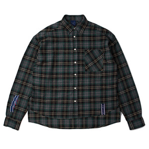[ROMANTIC CROWN] RMTCRW WIDE SHIRT_GREEN