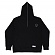 [ī 㿵 ]TRIPSHION AIRBALLOON HALF ZIPPER HOODIE - BLACK