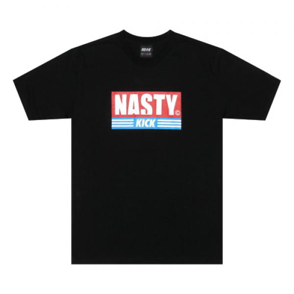 [NSTK] SPLIT KICK TEE (BLK)