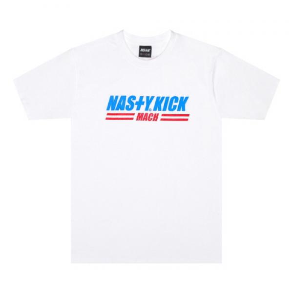 [NSTK] KICK MACH TEE (WHT)