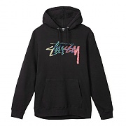 CHECKER STOCK HOOD-BLK