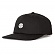 CONTRAST STRAP CAP-BLK