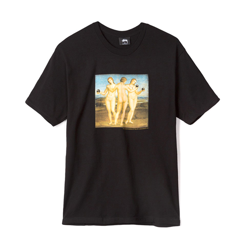 8 BALL GIRLS TEE-BLACK