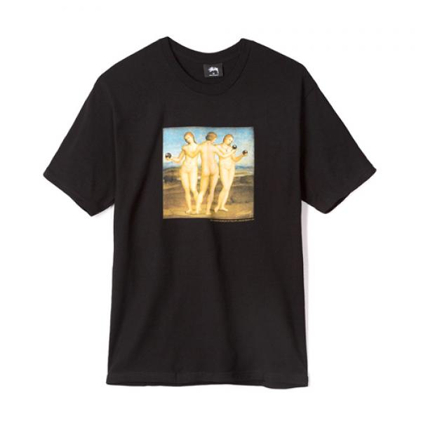 8 BALL GIRLS TEE-BLACK