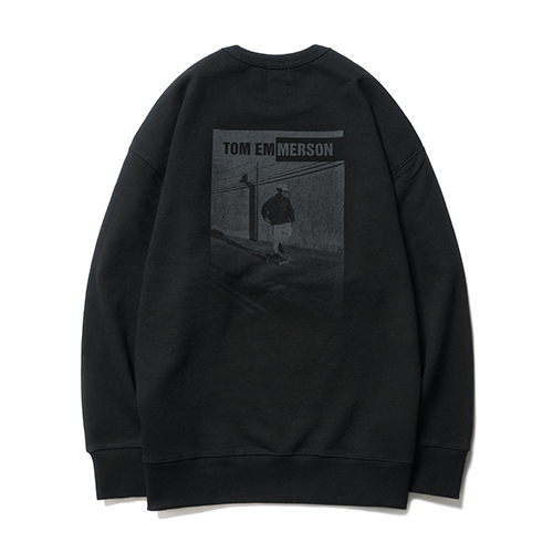 [Tom Emmerson X PARTIMENTO]Skateboard Sweatshirts Black