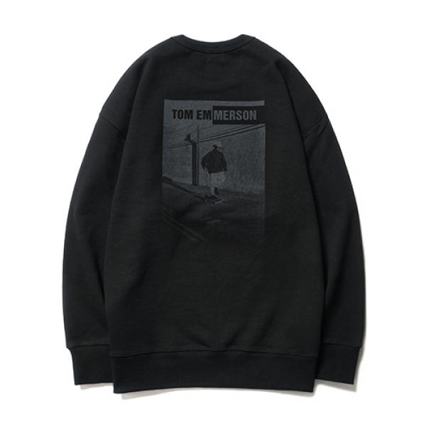 [Tom Emmerson X PARTIMENTO]Skateboard Sweatshirts Black