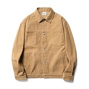 Peach Skin Twill Jacket Camel