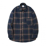 Plaid Check Shirts Navy