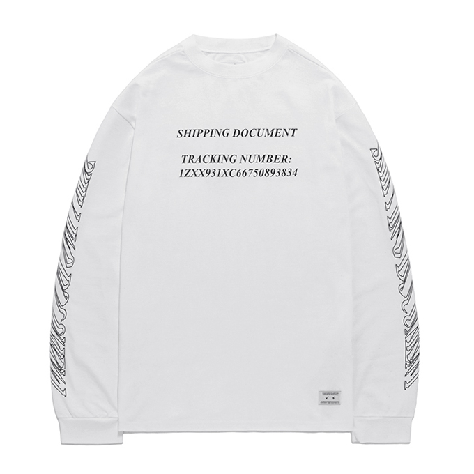 TRACKING NUMBER T-SHIRTS GS [WHITE]