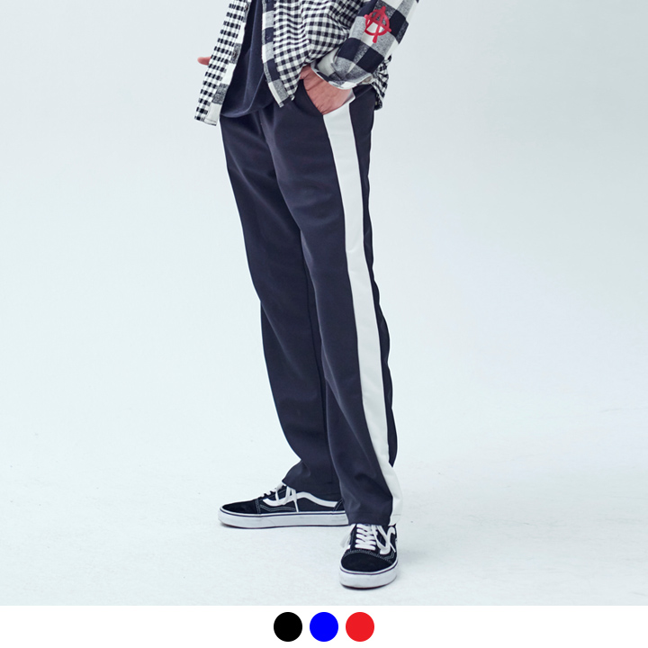 JERSEY LINE TRACK PANTS