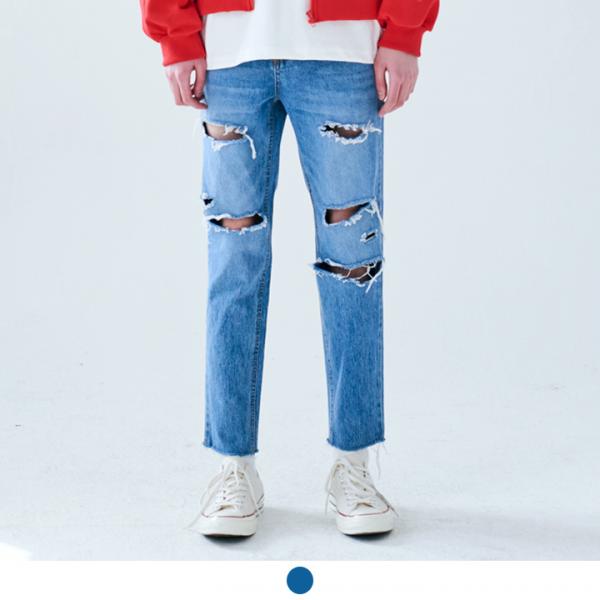 NON SPAN DAMAGED JEANS