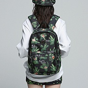 [ROMANTIC CROWN] TROPICAL BACKPACK_BLACK