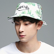 [ROMANTIC CROWN] TROPICAL BUCKETS HAT_WHITE
