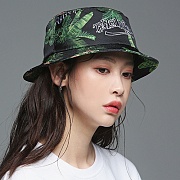 [ROMANTIC CROWN] TROPICAL BUCKETS HAT_BLACK
