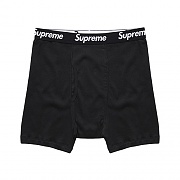 HANES BOXER BRIEFS-BLACK (1ea)