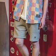 UNISEX PK Half Pants-Grey