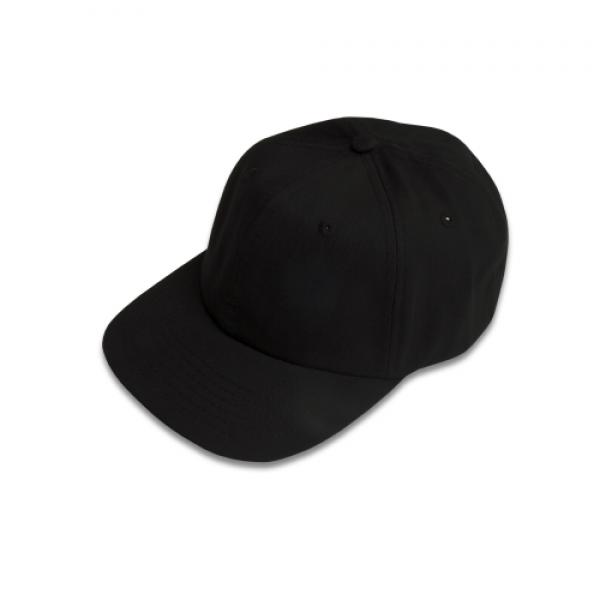 247SEOUL CLASSIC 6 PANEL BALL CAP BLACK