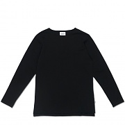 247SEOUL CREW NECK LONG SLEEVE TEE BLACK