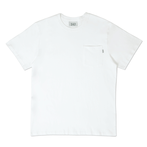247SEOUL STANDARD POCKET TEE WHITE