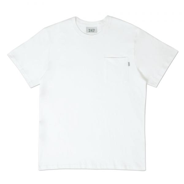 247SEOUL STANDARD POCKET TEE WHITE