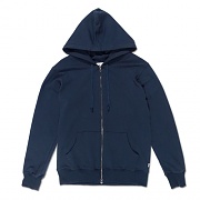 247SEOUL STANDARD LIGHTWEIGHT ZIP-UP HOODIE NAVY