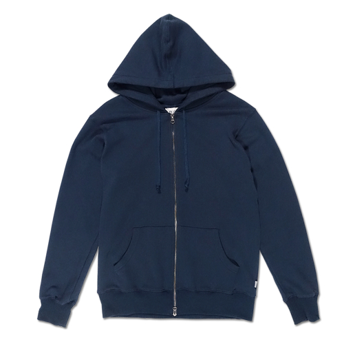 247SEOUL STANDARD LIGHTWEIGHT ZIP-UP HOODIE NAVY