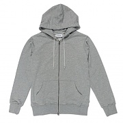 247SEOUL STANDARD LIGHTWEIGHT ZIP-UP HOODIE GREY