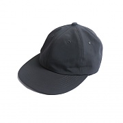 247SEOUL NYLON 6 PANEL BALL CAP DEEP GREY