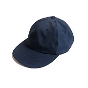 247SEOUL NYLON 6 PANEL BALL CAP DARK NAVY