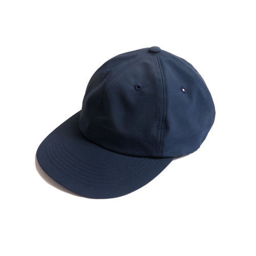 247SEOUL NYLON 6 PANEL BALL CAP DARK NAVY