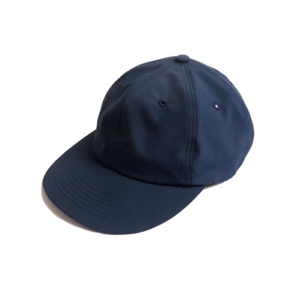 247SEOUL NYLON 6 PANEL BALL CAP DARK NAVY