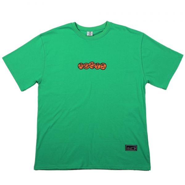 SMILE LOGO T-SHIRT GREEN