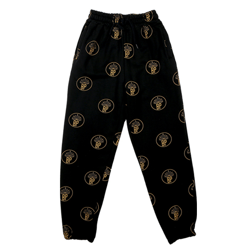 BP LOGO SWEAT PANTS BLACK