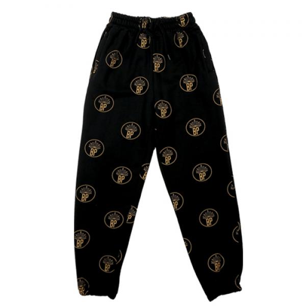 BP LOGO SWEAT PANTS BLACK