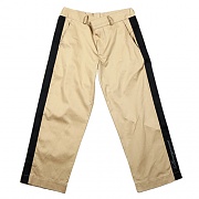 LINE BANDED PANTS BEIGE