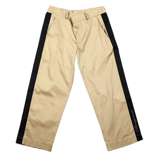 LINE BANDED PANTS BEIGE