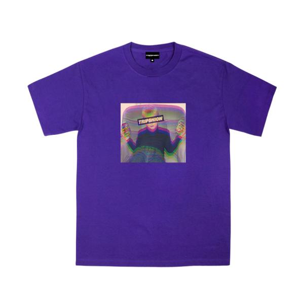 TRIPSHION ALCHOL CHILD T-SHIRTS - PURPLE